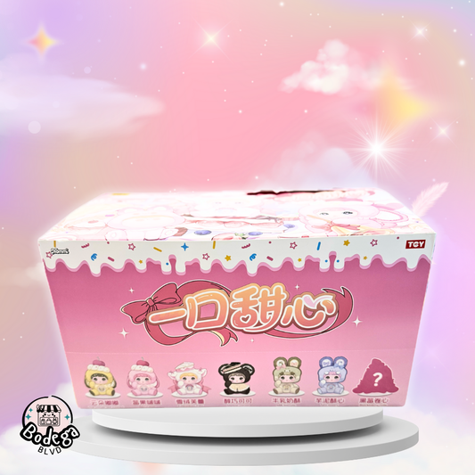 Nommi – A Bite of Sweetheart Series Plush Toy Keychain Blind Box (Random Dessert-Inspired Design)