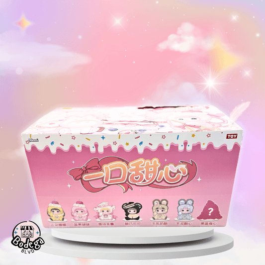 Nommi – A Bite of Sweetheart Series Plush Toy Keychain Blind Box (Random Dessert-Inspired Design)