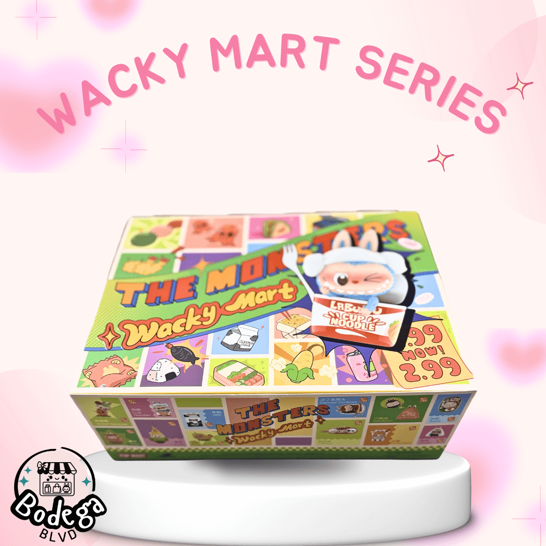 Labubu The Monsters Wacky Mart PVC Figures Blind Box - Bodega