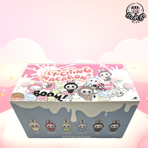 Labubu Exciting Macaron Series Plush Pendant Blind Box - Bodega