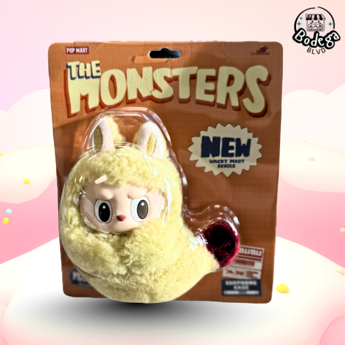 Labubu The Monsters – Wacky Mart Series Earphone Case (Plush Accessory Holder – Mystery Design)