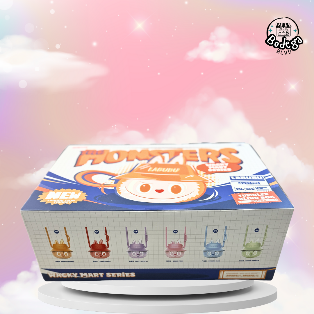 Labubu The Monsters – Wacky Mart Series Tumbler Blind Box (Random Monster Tumbler)