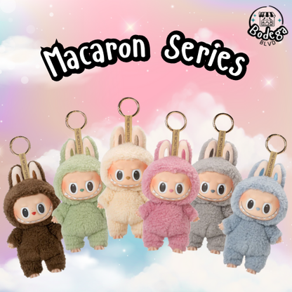 Labubu The Monsters Exciting Macaron Series Plush Pendant Blind Box