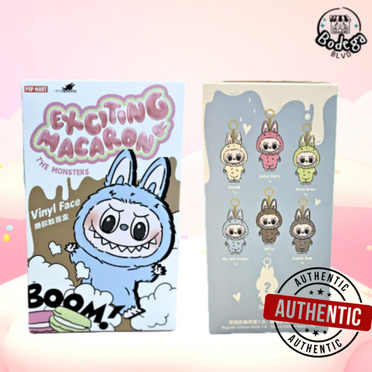Labubu The Monsters Exciting Macaron Series Plush Pendant Blind Box