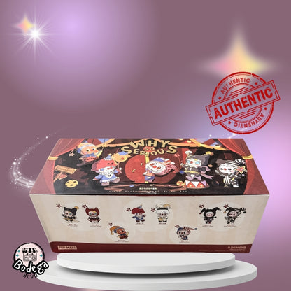 Labubu The Monsters – WHY SO SERIOUS Series Vinyl Plush Pendant Blind Box