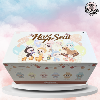 Labubu The Monsters – Have a Seat Series Plush Blind Box (Seated Collector’s Edition)