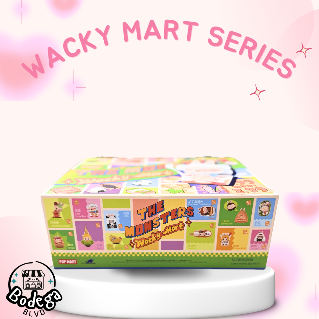 Labubu The Monsters – Wacky Mart Series PVC Figures Blind Box