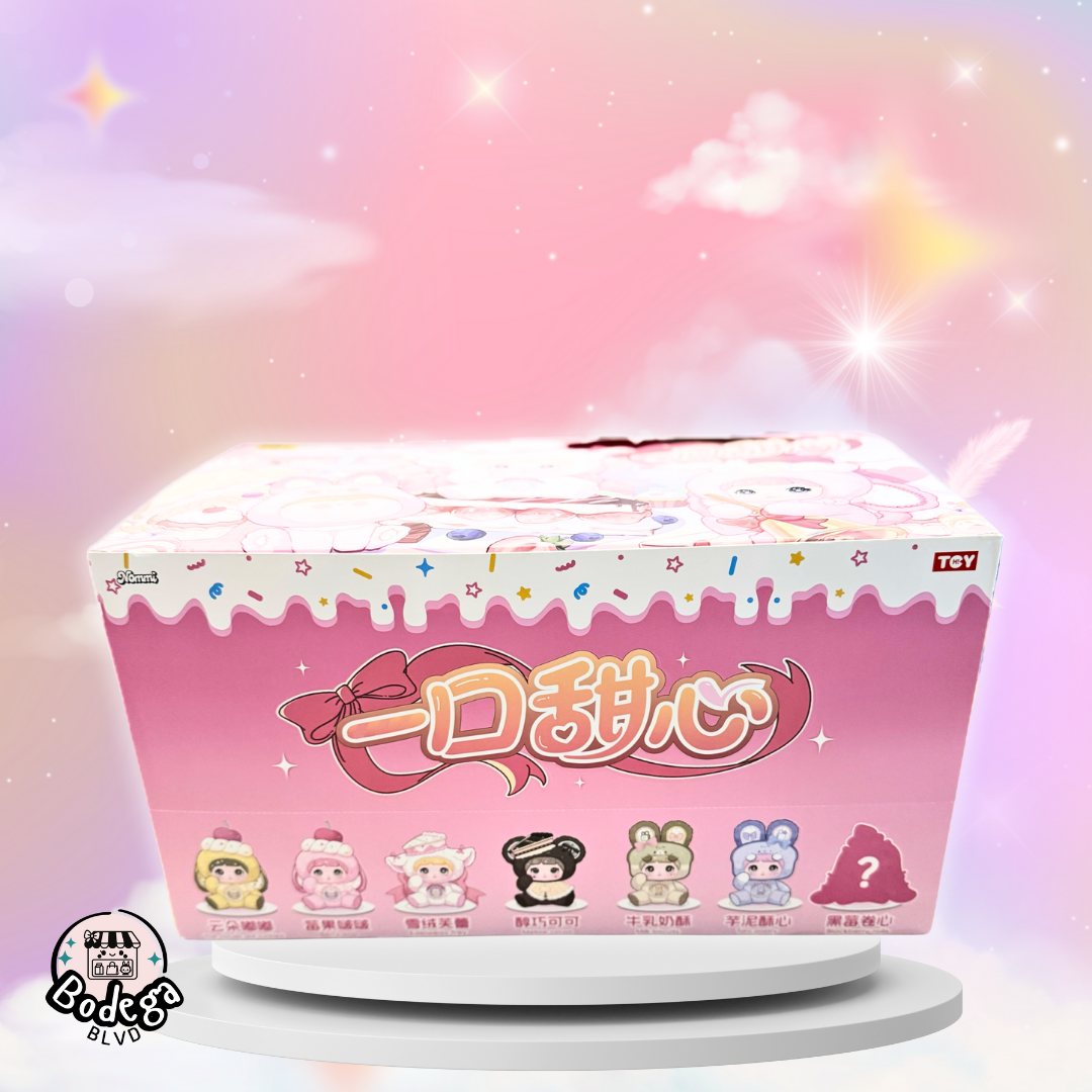 Nommi – A Bite of Sweetheart Series Plush Toy Keychain Blind Box (Random Dessert-Inspired Design)