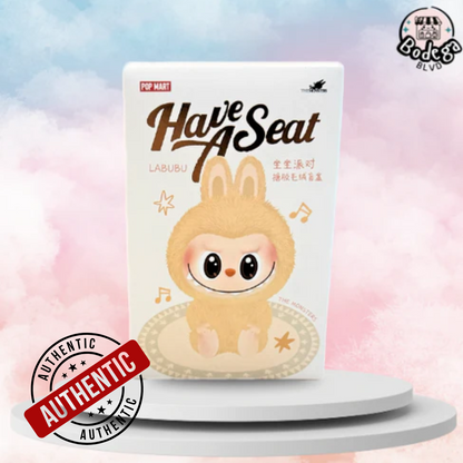 Labubu The Monsters – Have a Seat Series Plush Blind Box (Seated Collector’s Edition)