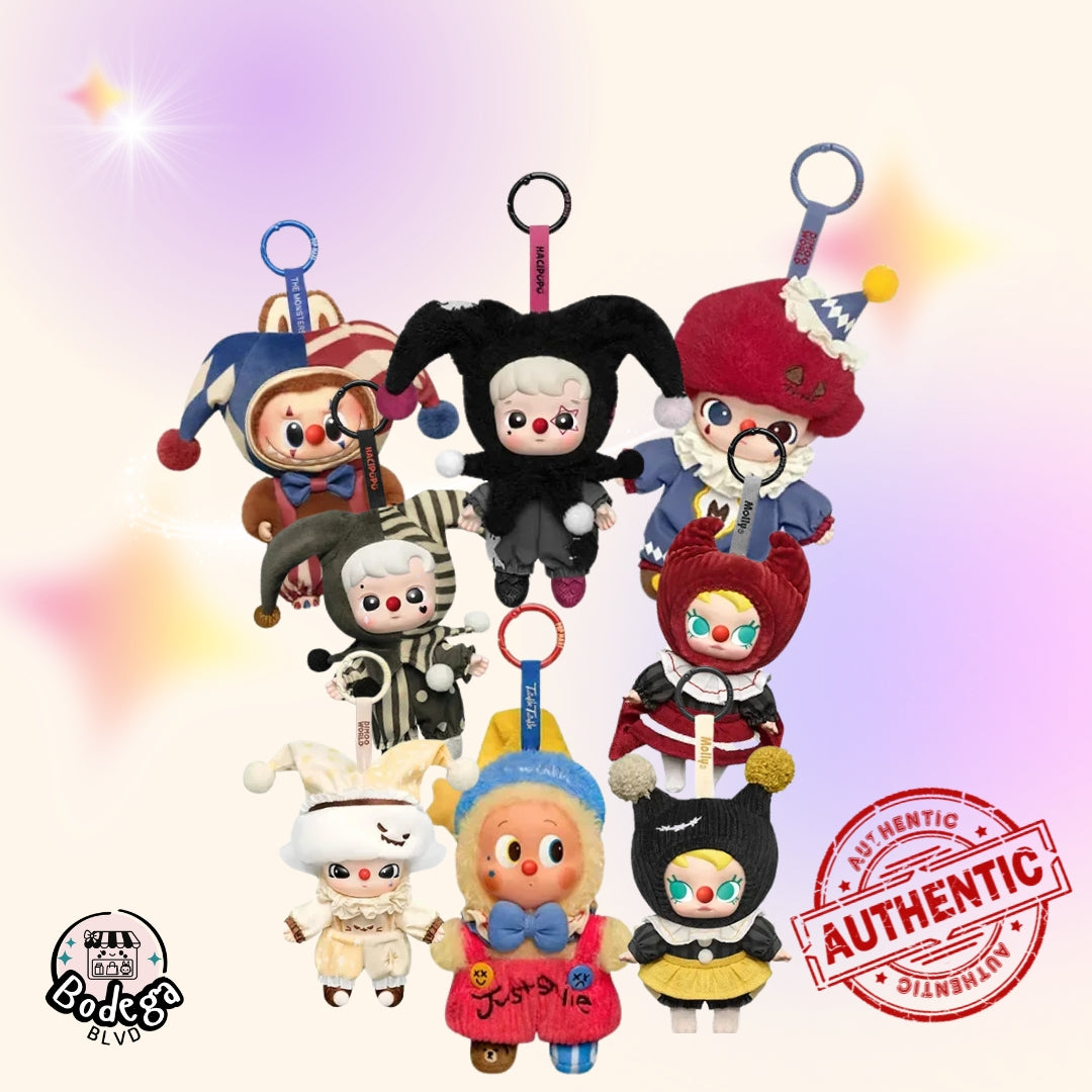 Labubu The Monsters – WHY SO SERIOUS Series Vinyl Plush Pendant Blind Box