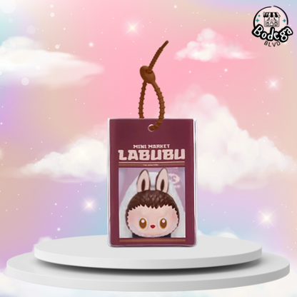 Labubu The Monsters – Wacky Mart Series Squishy Charm Sealed Case (6 Mystery Plush Charms)