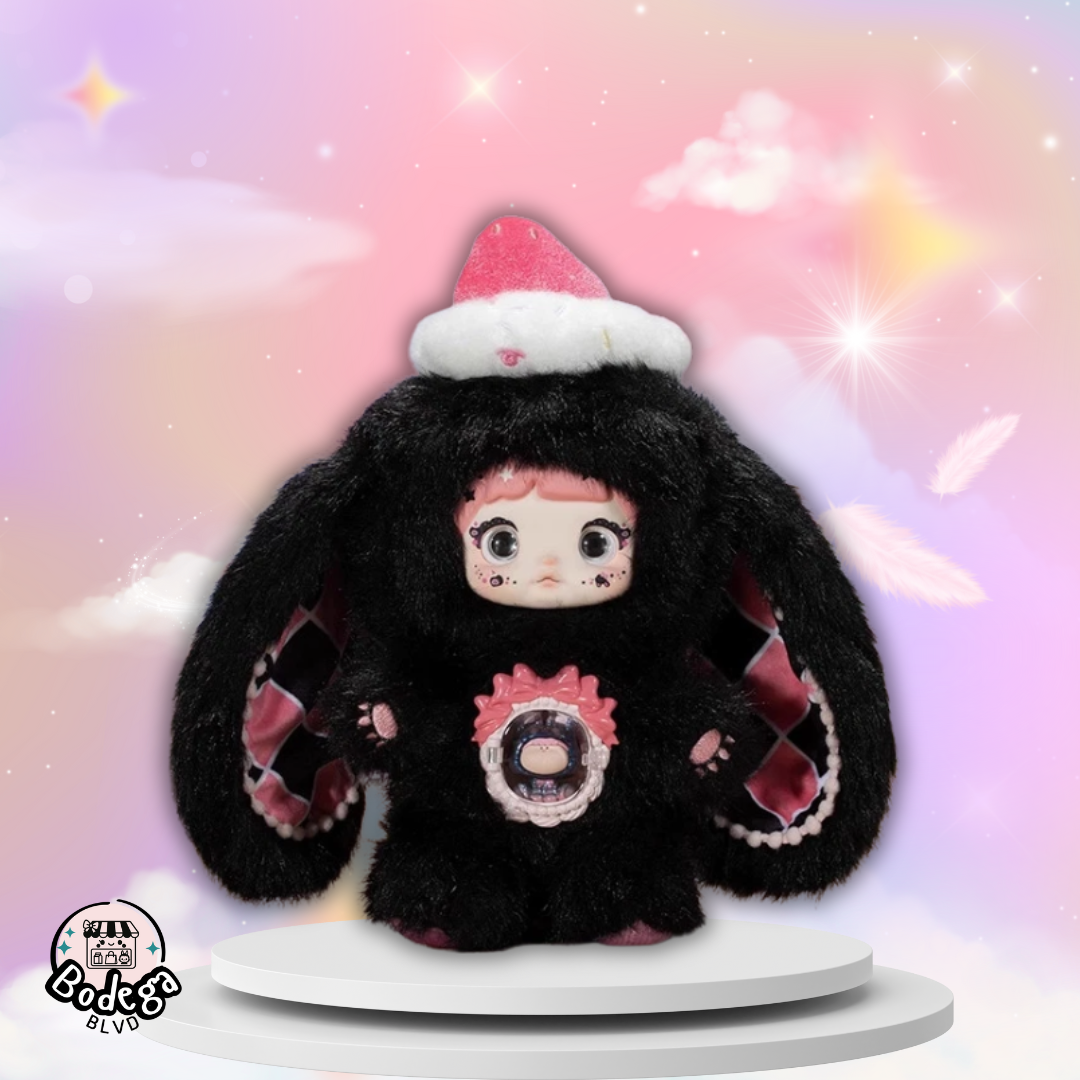 Nommi – A Bite of Sweetheart Series Plush Toy Keychain Blind Box (Random Dessert-Inspired Design)