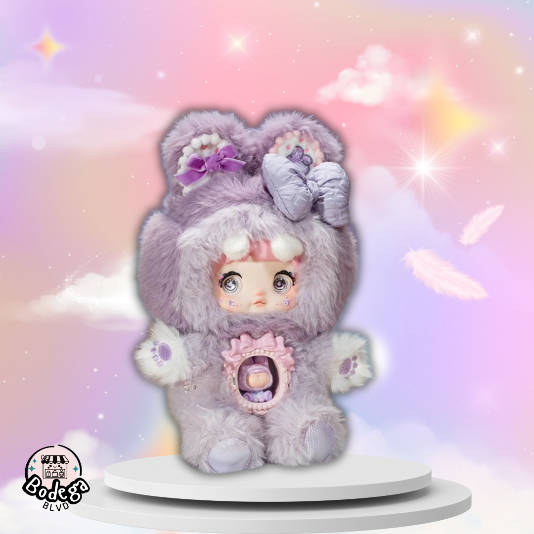 Nommi – A Bite of Sweetheart Series Plush Toy Keychain Blind Box (Random Dessert-Inspired Design)