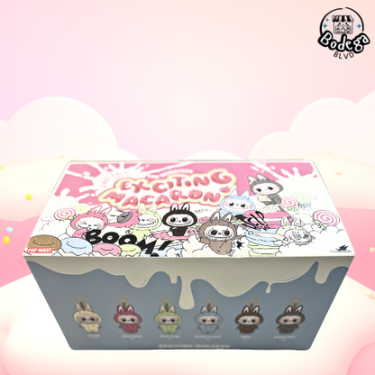 Labubu The Monsters Exciting Macaron Series Plush Pendant Blind Box