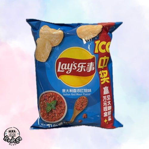 Lays Italian Red Meat Flavor 70g - Bodega