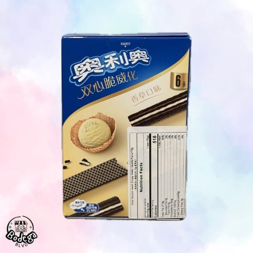 Oreo Double Heart Crispy Water Vanilla Flavor 72g - Bodega