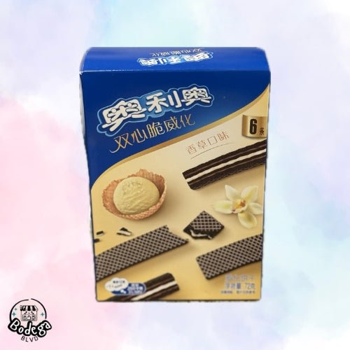 Oreo Double Heart Crispy Water Vanilla Flavor 72g - Bodega