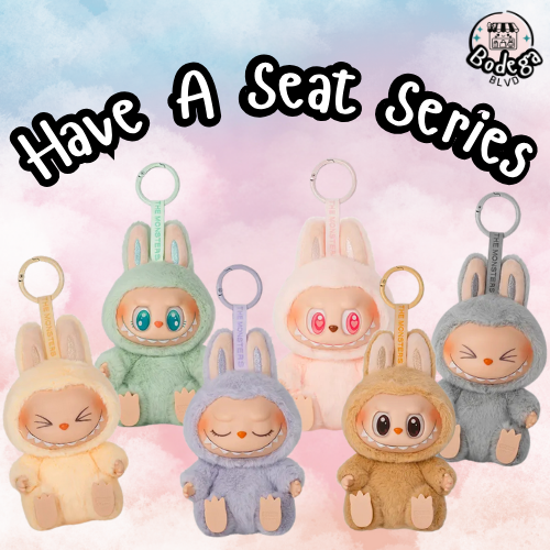 Labubu The Monsters – Have a Seat Series Plush Blind Box (Seated Collector’s Edition)