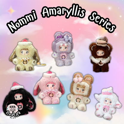 Nommi – A Bite of Sweetheart Series Plush Toy Keychain Blind Box (Random Dessert-Inspired Design)