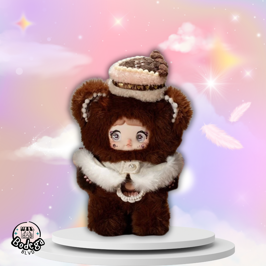 Nommi – A Bite of Sweetheart Series Plush Toy Keychain Blind Box (Random Dessert-Inspired Design)