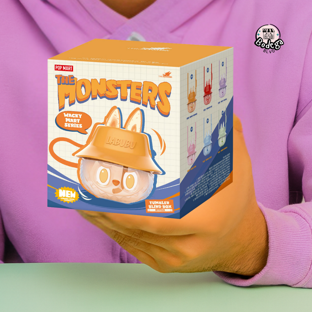 Labubu The Monsters – Wacky Mart Series Tumbler Blind Box (Random Monster Tumbler)