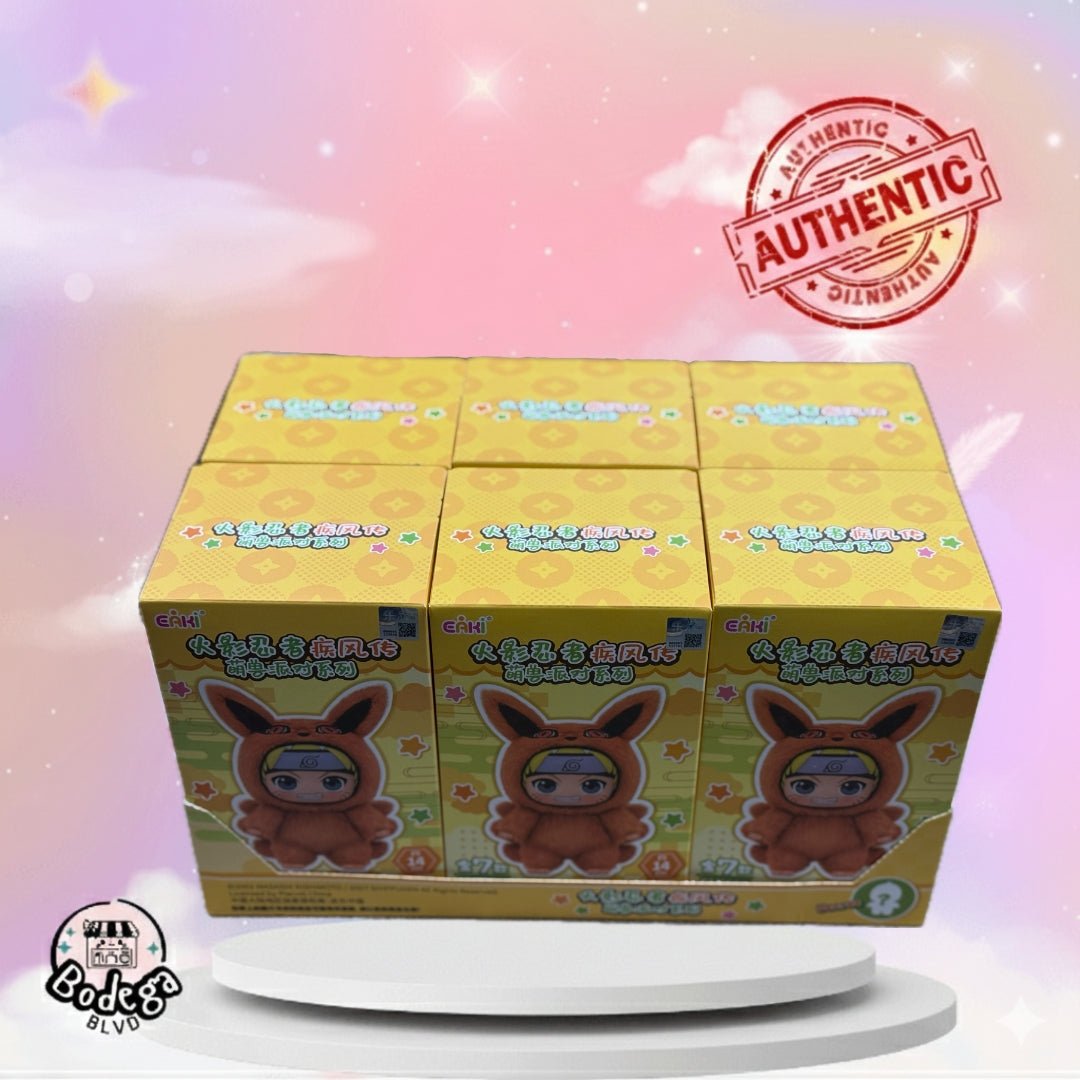 Authentic Naruto Labubu blind box Collectible Figures - Bodega