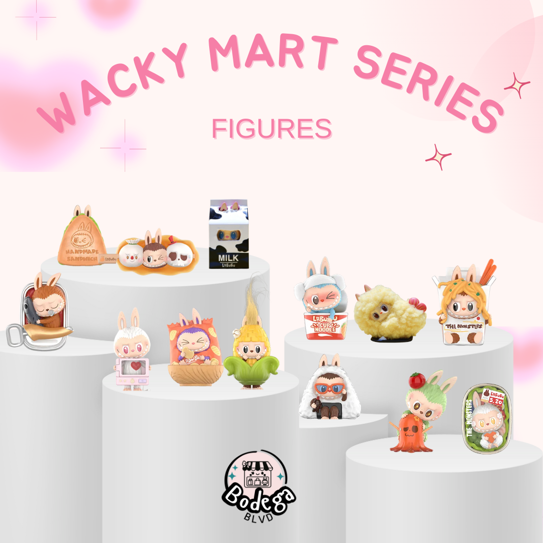 Labubu The Monsters – Wacky Mart Series PVC Figures Blind Box