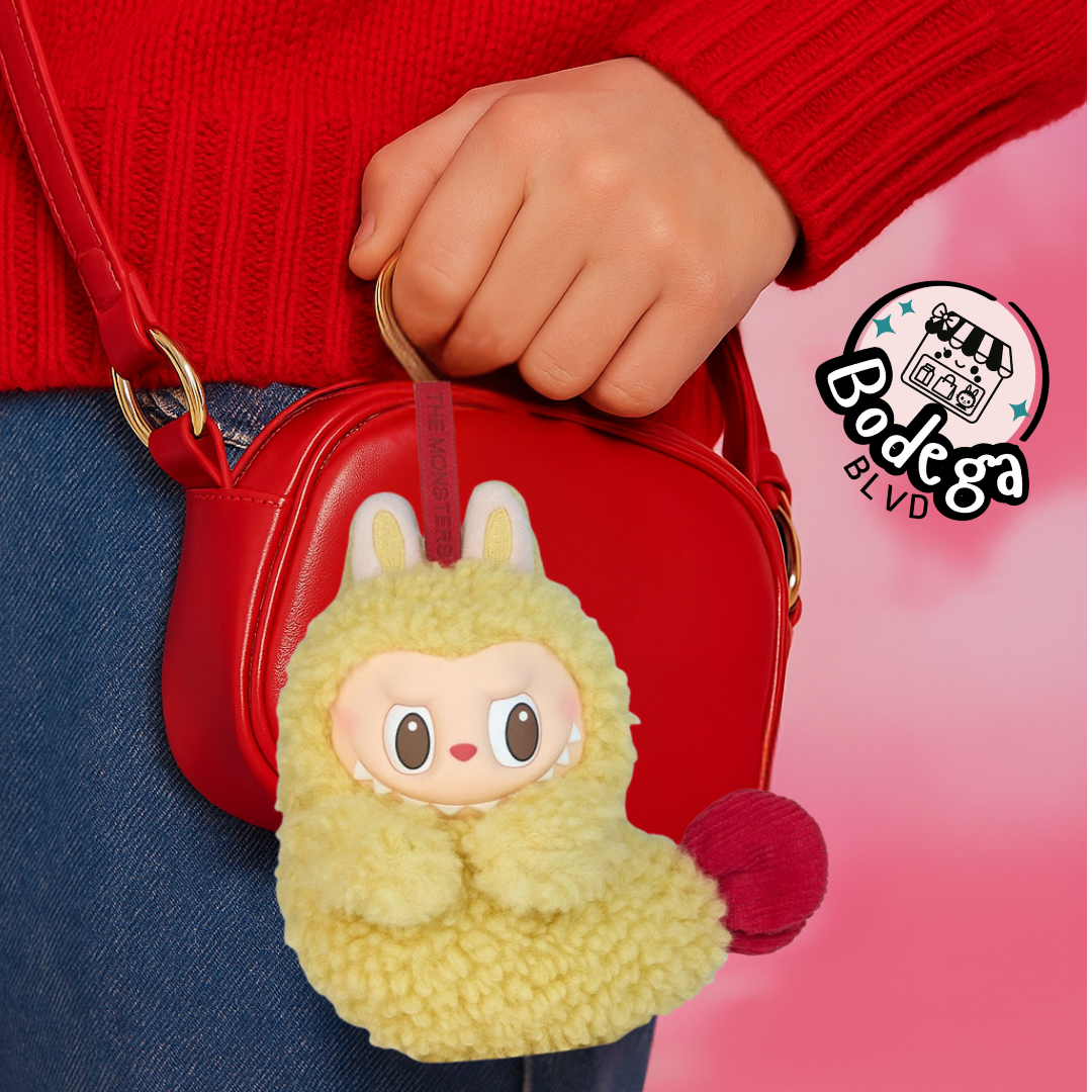 Labubu The Monsters – Wacky Mart Series Earphone Case (Plush Accessory Holder – Mystery Design)