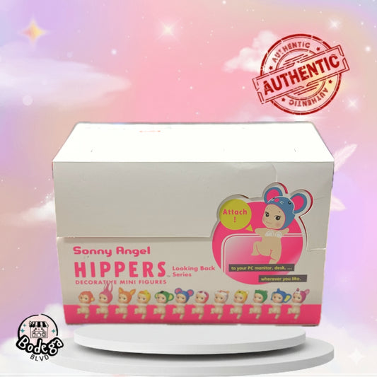 Sonny Angel Hippers Looking Back Series decorative mini figures box with 12 character designs for desk and monitor display